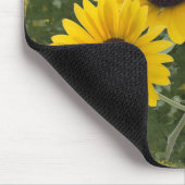 三重ひまわり写真付き夏色 マウスパッド (コーナー)
