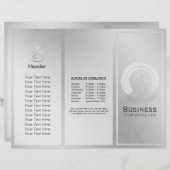 三重ヨガスタジオパンフレット瞑想ポーズ禅 (正面/裏面)