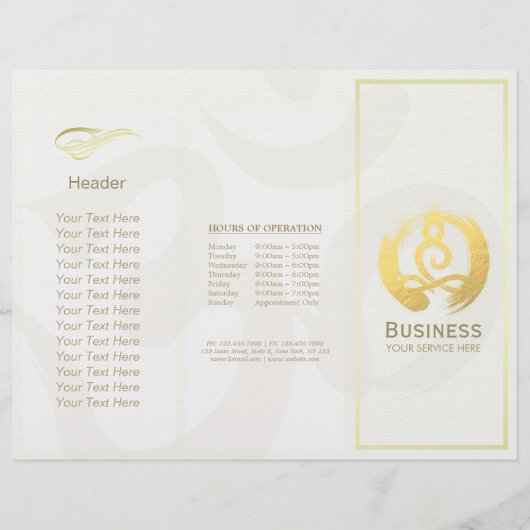 三重ヨガマッサージパンフレット瞑想姿勢 (正面)