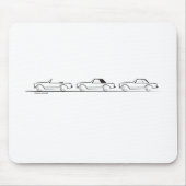 三重塔SL マウスパッド (正面)