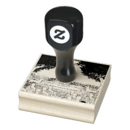 三重宝石：仏、法、三河ゴム印 ラバースタンプ