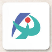 三重県伊賀国旗 コースター (正面)