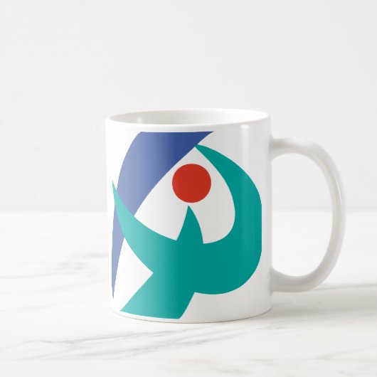 三重県伊賀国旗 コーヒーマグカップ (右)