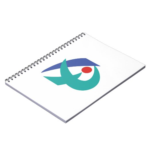 三重県伊賀国旗 ノートブック (左側)