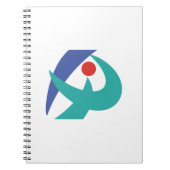 三重県伊賀国旗 ノートブック (正面)