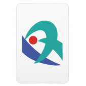 三重県伊賀国旗 マグネット (縦)