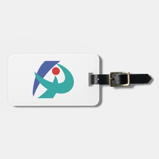 三重県伊賀国旗 ラゲッジタグ (正面横)