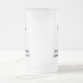 三重眼ハイゼンベルク不確定性緑 フロストグラスビールジョッキ (中央)