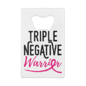 三重陰性生存乳がん認識度 クレジットカード栓抜き (裏面)