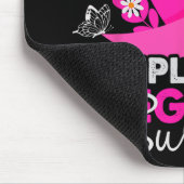 三重陰性生存乳がん認識度G マウスパッド (コーナー)