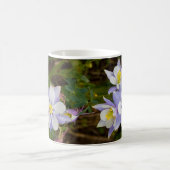 三重項および新しい開花 コーヒーマグカップ (中央)