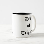 三重項のパパ ツートーンマグカップ (正面右)