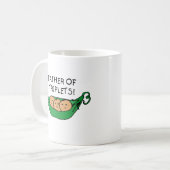 三重項のポッドの父 コーヒーマグカップ (正面左)