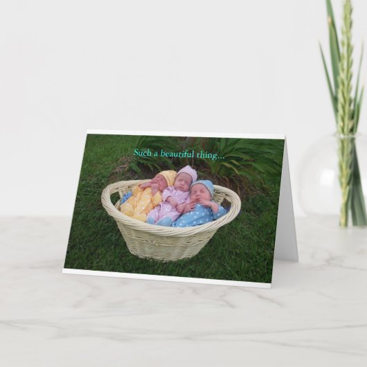 三重項 サンキューカード (正面)