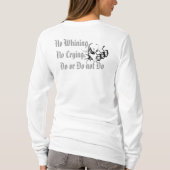 三重Dのギア、及び汚れた熱心 Tシャツ (裏面)