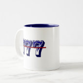 三重SEVENS ツートーンマグカップ (正面左)