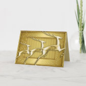 三金ゴールドジャンプ鹿 シーズンカード (正面)