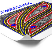 三釣り ポスター (角)