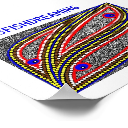 三釣り ポスター (角)