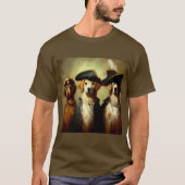 三銃士の犬 Tシャツ (正面)