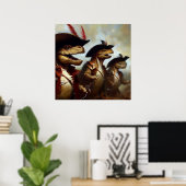 三銃士を撃退する ポスター (ホームオフィス)