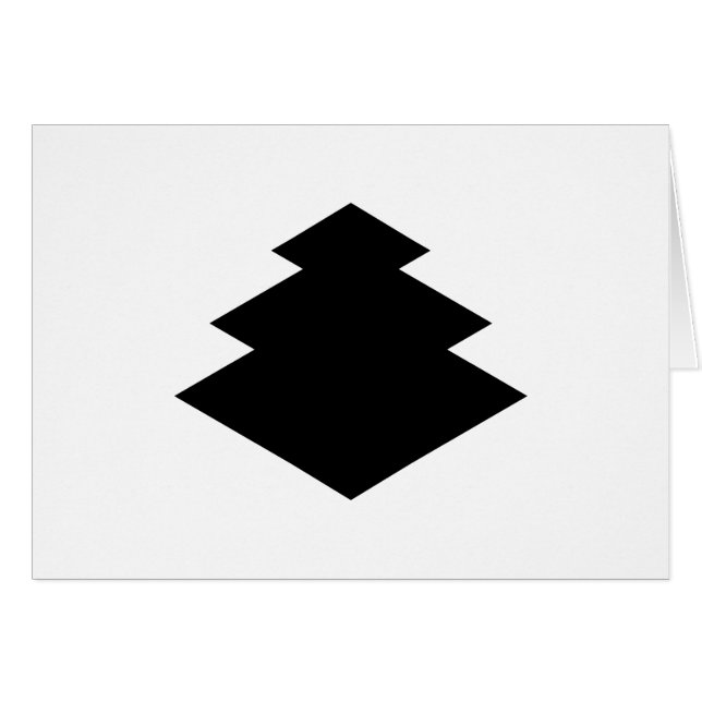 三階菱 (正面横)