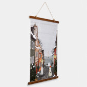 三隻 吊り下げ型タペストリー (傾斜あり)