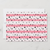 三霊！Girls Halloween 3rd Birthday写真 招待状 (裏面)