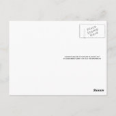 三面のマーマン 中世のシンボル ポストカード (裏面)