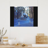 三頭のイルカの泉 ポスター (キッチン)