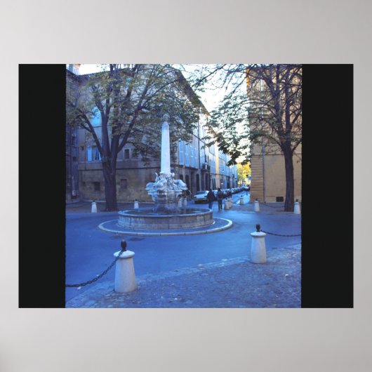 三頭のイルカの泉 ポスター (正面)