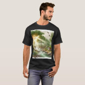 三頭の虎 Tシャツ (正面フル)
