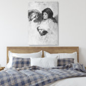 三頭の雌で一眠、1637年 キャンバスプリント (インサイチュ (寝室))