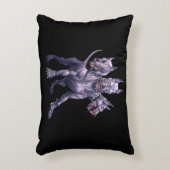 三頭犬ケルベロス アクセントクッション (正面(垂直))