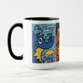 三頭竜 マグカップ (左)