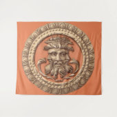 三顔プリント タペストリー (正面(横))