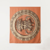 三顔プリント タペストリー (正面)