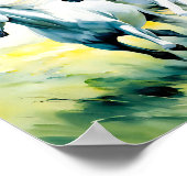 三馬走の花畑 ポスター (角)