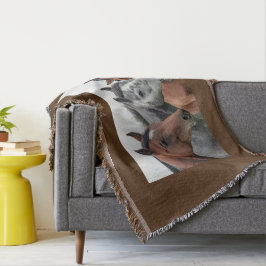 三馬頭ブランケット馬術馬 スローブランケット