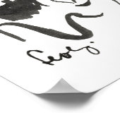 三馬（1925-1930年頃）スケッチby Leo Gestel ポスター (角)