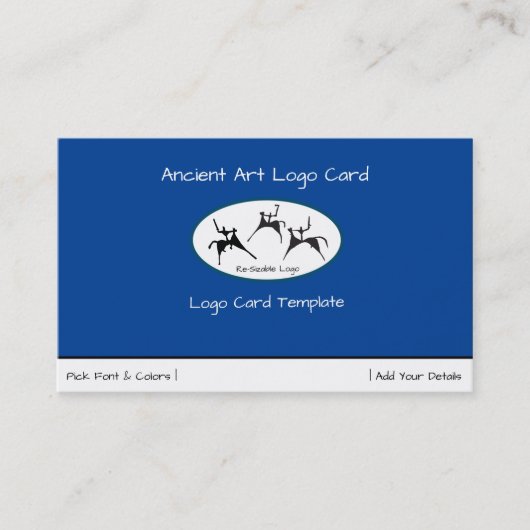 三騎兵猟師 名刺 (正面)