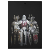 三騎士 クリップボード (裏面)