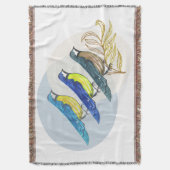 三鳥 スローブランケット (正面縦)