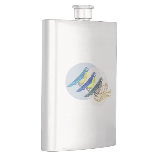 三鳥 フラスク (右)