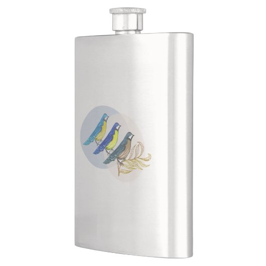 三鳥 フラスク (左)
