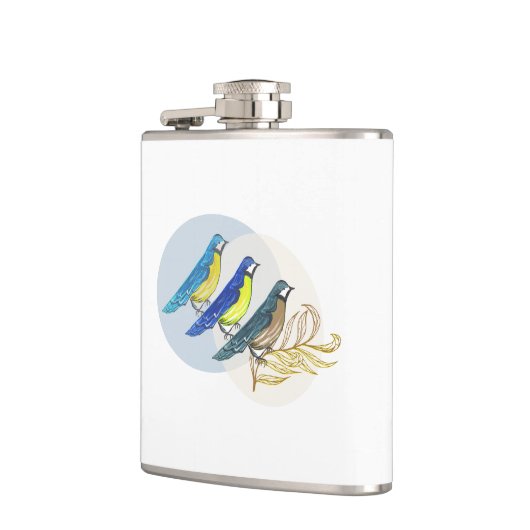 三鳥 フラスク (左)