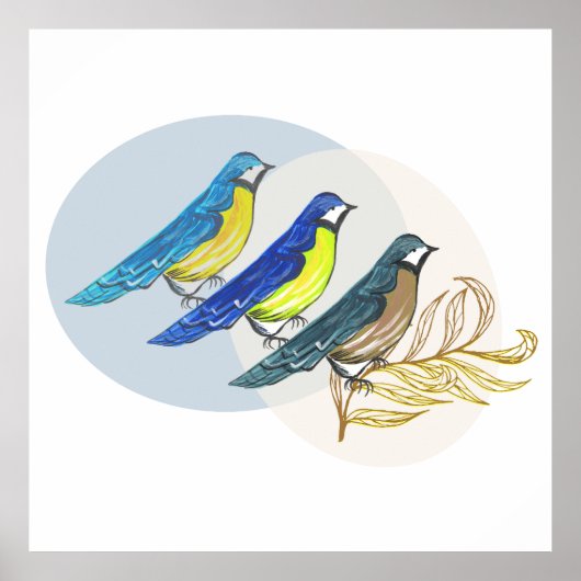 三鳥 ポスター (正面)