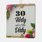 三〇セラ気のあるそぶりをしたミックオーナメント セラミックオーナメント (左)