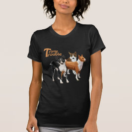 三basenjis tシャツ