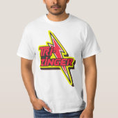 三Zinger大人のティー Tシャツ (正面)